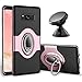eSamcore Compatible for S 8 Plus Phone case Ring Holder Kickstand Cases Magnetic Phone Car Mount [Rose Gold]