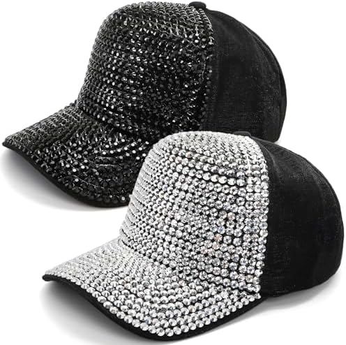 Rhinestone Trucker hat Concert Tour hat Embroidered Custom  display picture 3
