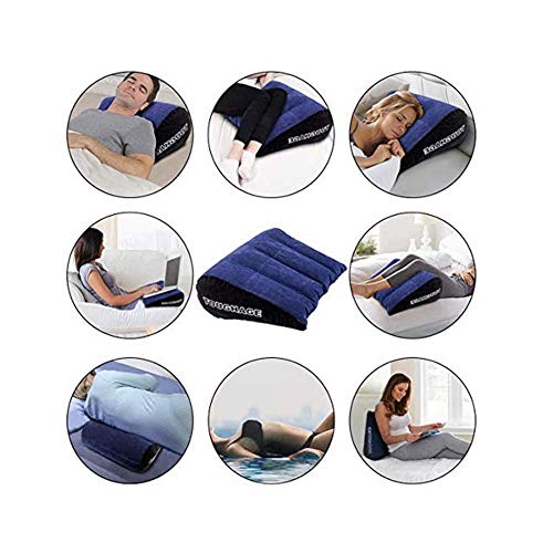 Magic Cushion Ramp,Portable Backrest,Body Pillow,Inflatable Multi-Functional Pillow Furniture Erotic Products Adult Game Toys for Couples