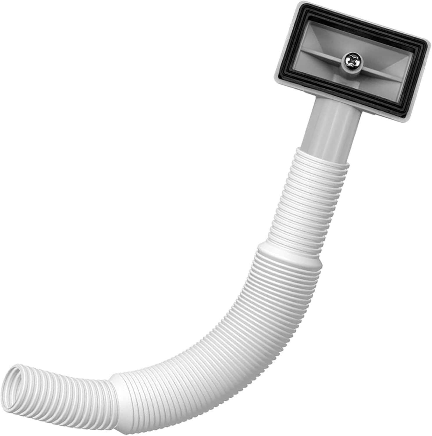 ANBOO Rectangle Overflow Pipes, Wash Basin Overflow Head, Sink Overflow Head Overflow Pipe with 200-600mm Overflow Tube for Sink