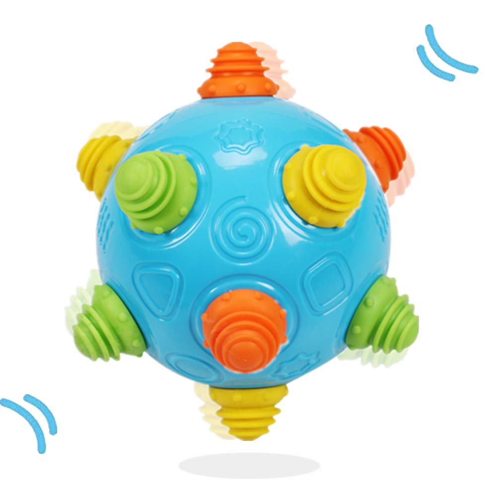 DQTYE Baby Bouncing Jumping Sensory Ball Music Shake Dancing Ball Activation Developmental Toy for Boy and Girl
