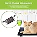 Pecute Pet Heating Pad, Dog Heating Pad with Chew Resistant Cord, Waterproof Layer, Warming Cat Heating Pad, Indoor Pet Heating Pads for Dogs Cats, Auto Temp Control with Washable Cover, 19.7