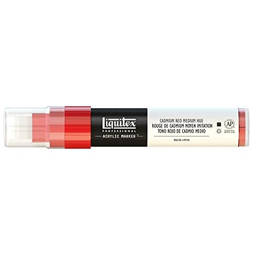 Liquitex Professional Marker Acrylic Paint, 15mm, Cadmium Red Medium Hue