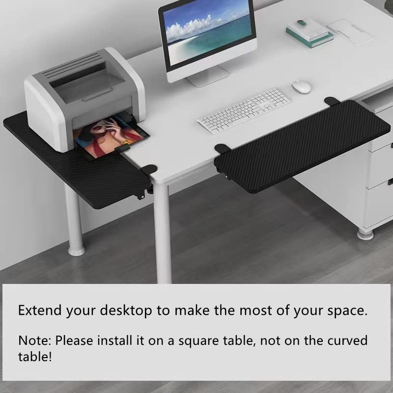 Siiboat Desk Extender Ergonomic Computer Table Extension Arm Support