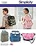 Simplicity 1388 Messenger Bag and Backpack Sewing Patterns, One Size Only