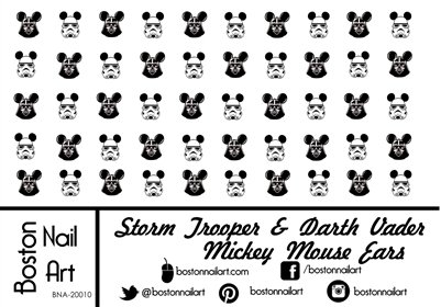 Darth Vader & Stormtrooper Mickey Ears