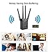 VICTONY WA1200-1200Mbps Dual Band WiFi Range Extender with 4 External 3dBi Antennas Signal Booster with 360 Degree WiFi Repeater (BK-2)