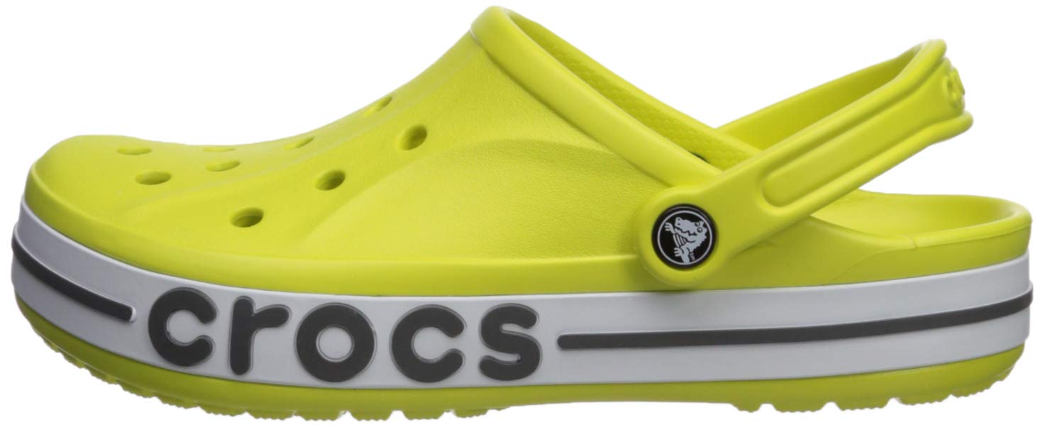 black and white bayaband crocs