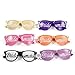 Bridal Bachelorette Party Favors Brides Maid Wedding Purple Sun Glasses - 6 Pce Kit
