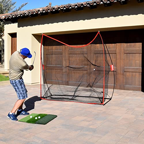GoSports Golf Practice Hitting Net Choose Between Huge 10 ft x 7 ft