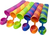 RAM Online Silicona Ice Cream Moulds 6 Pieces Ice Lolly Pop Maker view 2