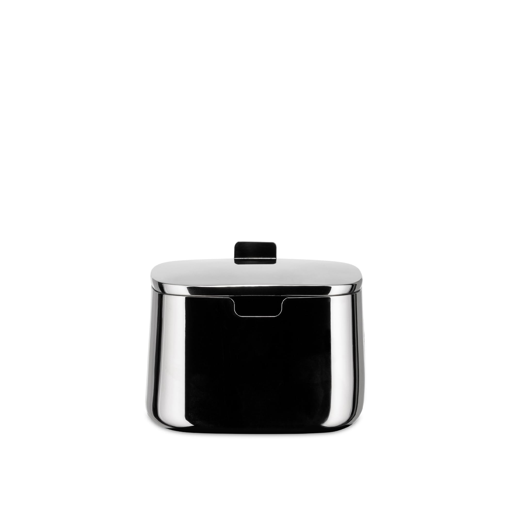 Alessi A di Sugar Bowl, Stainless Steel, (A404), Silver