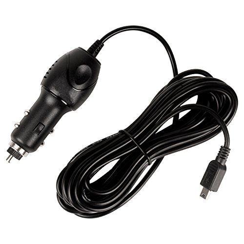 Vehicle Power CableÂ Extra Long Car Charger Mini USB 5V 3A 15FT For Garmin Nuvi Series GPS Navigators Dashcam DVR Camera GoPro, Suitable for car truck boat motorcycle and other vehicles