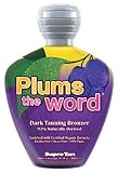 Supre PLUMS THE WORD Dark Bronzer Tanning Lotion 10.1 oz.