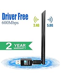 SUPOLA   Adaptador WiFi USB para ordenador de sobremesa portátil PC M