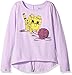 Minecraft girls Baby Ocelot and Yarn T Shirt, Lavender, 7 Years US