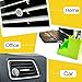 JAOYU Car Aromatherapy Essential Oil Diffuser Stainless Steel Locket Air Freshener with Vent Clip 8 Felt Pads Turtle Jewelry for Women Girls Gifts
