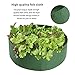 GREENWISH Raised Grow Bag, 100 Gallon Extra Large Fabric Garden Planting Bed, Round Smart Felt Aeration Container Pots for Herb Vegetable Flowerthumb 2