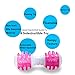 Jakpopin Dog Dumbbell Squeaky Chew Toy, Dental Treat, Bite Resistant, Indestructible Non-Toxic Strong Tooth Massage Toy for Dog Training, Playing, Chewing, Teething Comfort Hold Design