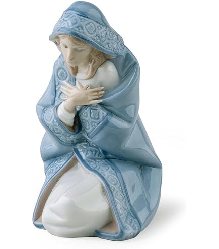 Amazon.com: LLADRÓ Nativity Set Silent Night in Gloss Porcelain