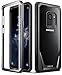 Galaxy S9 Case, Poetic Guardian [Scratch Resistant Back] [360 Degree Protection] Full-Body Rugged Clear Hybrid Bumper Case with Built-in-Screen Protector for Samsung Galaxy S9 Black