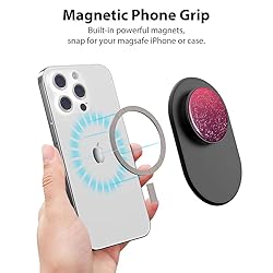 MonIdea Magnetic Phone Grip for MagSafe, Phone Ring