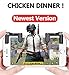 [NEW UPGRADED] Alquar PUBG Mobile/Fortnite/Rules of Survial Mobile Game Controller, Shoot and Aim Fire Trigger Keys L1R1, for iPhone Android