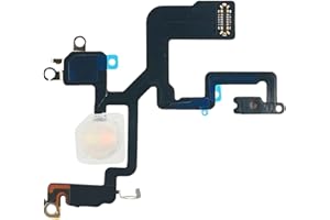 MEEFIX Flash Light Flex Cable Replacement for iPhone 12 Pro Max - Repair Parts for A2342, A2410, A2412, A2411 Flashlight Module Connector