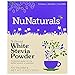 NuNaturals Nustevia White Stevia Powder, 100 Count (4-Pack)