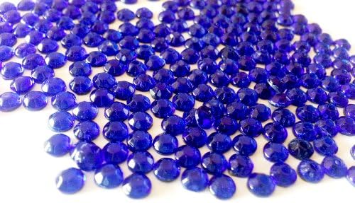 GoldenLiving168 Royal Blue Round 400pcs Rhinestone 4mm (ss16) 3D Acrylic Nail Art Decoration Cellphone Case USA SELLER! FAST SHIPPING!