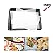 100 Pack Non-Stick Square Parchment Paper Baking Sheets Pre-Cut Parchment Baking Paper Liners, 8×12 inches,Cookie Baking Sheets,Hamburger Patty Paper