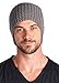 High Style Unisex Merino Wool Cashmere Slouch Square Knit Beanie