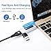 Metrans Direct Compatible USB A + USB C to 8 Pin Cable Replacement for iOS Devices 3FT Black