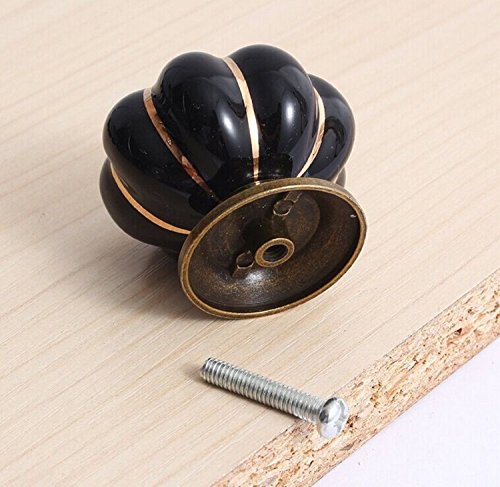 image for FatColo(TM) Kitchen Handles Pull Drawer Knobs Ceramic Door Cabinets Cu