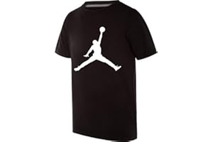 Nike Air Jordan Boys Jumpman 23 Dri-Fit T-Shirt (Large, Black)