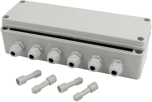 sourcing map 250mmx80mmx70mm IP65 Caja de Empalmes Conexiones ...