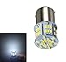 AUTOUS90 5 x 650 Lumens 1156 1141 1003 3014 54-EX Chipsets Led Bulb Used For Back Up Reverse Lights,Brake Lights,Tail Lights,Rv light,Xenon White