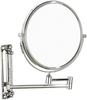 BYCDD Espejo de Aumento de Pared, Belleza Ajustable Ajustable del