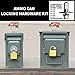 Army Force Gear Ammo Can Locking Hardware Kit - Stainless Steel Lock Hardware for Ammo Cases - One Size Fits All Ammo Box Lock Kit - 50 Cal, Fat 50, 30 Cal, 20 mm, 40 mm Ammunition Cans