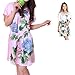 Demarkt Women's Nightgowns Robe Silk Pajamas Sleepwear Bathrobes Sleep Skirt