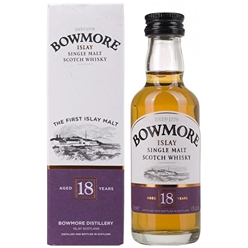 Bowmore 18 Years Old mit Geschenkverpackung Whisky (1 x 0.05 l)
