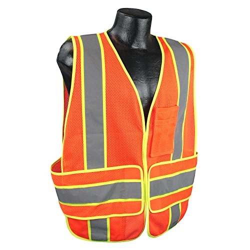 Radians SV23C-2VOM-XL/2X Class 2 Expandable Two Tone with Chevron Back, Hi-Viz…