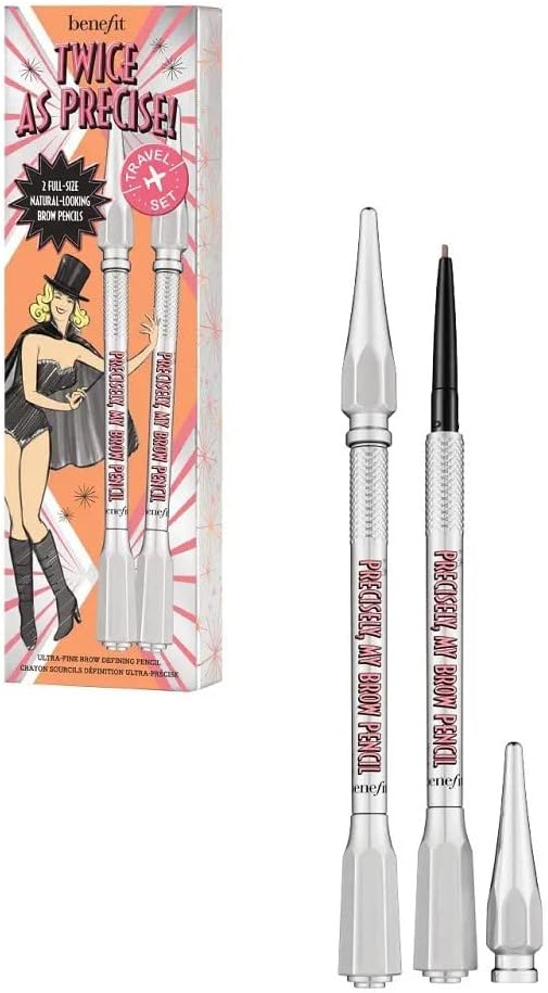 Benefit Precisely My Brow Pencil Set #3 Warm Light Brown 2x0.08g