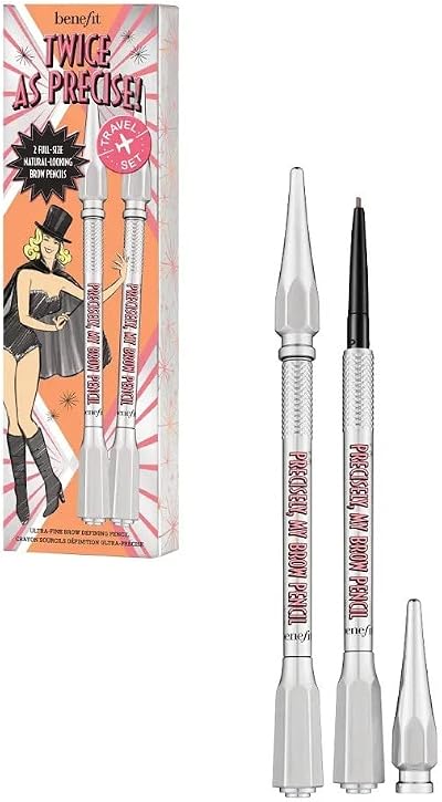 Benefit Precisely My Brow Pencil Set #3 Warm Light Brown 2x0.08g