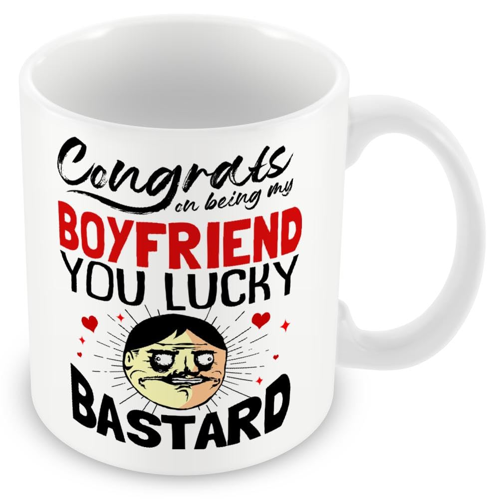 Mug Gift for Boyfriend – Congrats On Being My Boyfriend
