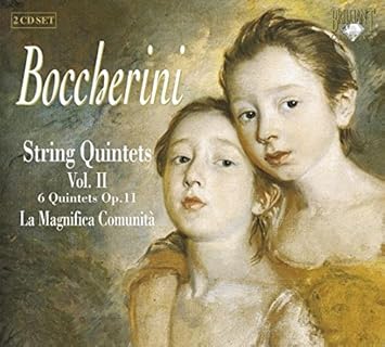 Amazon ボッケリーニ 弦楽五重奏曲集 第2巻 2枚組 String Quintets Vol 2 L Boccherini 室内楽 器楽曲 音楽