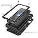 iPhone 6S Plus Waterproof Case, Seacosmo Full Body Protective Shell with Built-in Screen Protector Military Grade Rugged Heavy Duty Case Cover for iPhone 6 Plus, Black