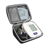 Hard Travel Case for Omron 3 Series Upper Arm Blood Pressure Monitor (BP710N) by Co2CREA
