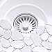 Sink Mat BliGli Eco-friendly Kitchen Adjustable Sink Mat Pad Sink Protector Mat(clear)