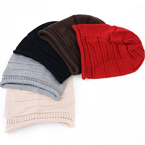 image for Challyhope - Winter Beanie Hat Cap Clearance! Challyhope Baggy Warm Cr